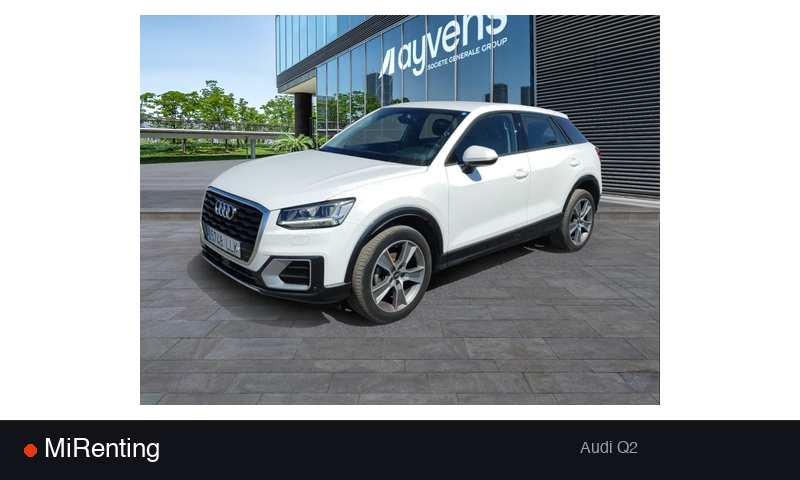 Renting Audi Q2 — precio desde 412.0€/mes