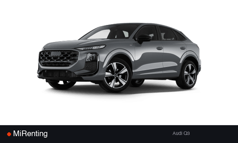 Renting Audi Q3 — precio desde 419.0€/mes