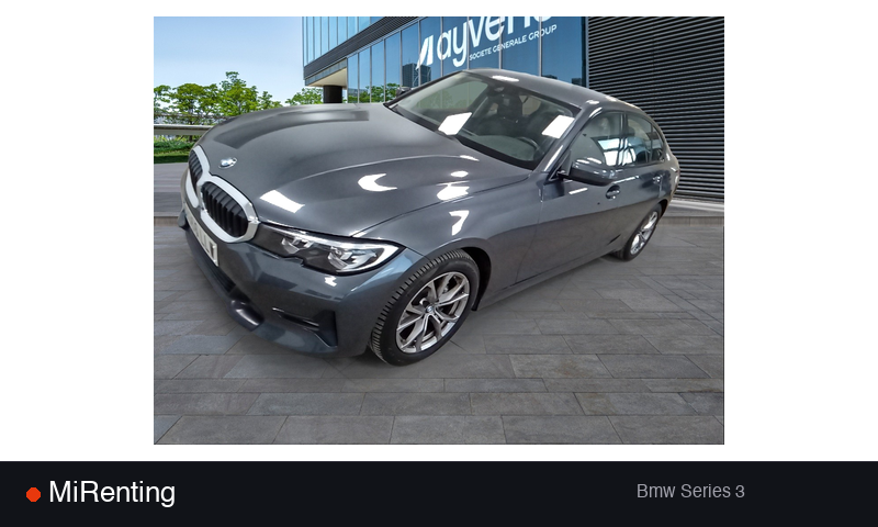 Renting Bmw Series 3 — precio desde 467.0€/mes
