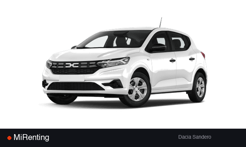 Renting Dacia Sandero — precio desde 217.0€/mes