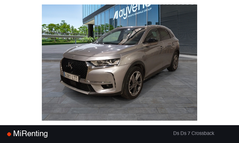Renting Ds Ds 7 Crossback — precio desde 403.0€/mes