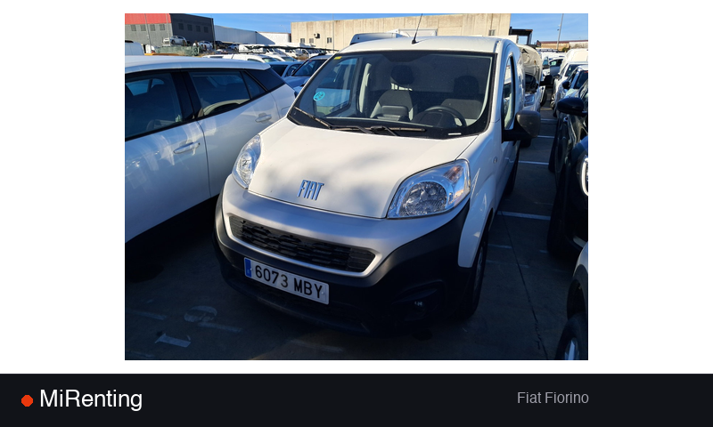 Renting Fiat Fiorino — precio desde 346.0€/mes