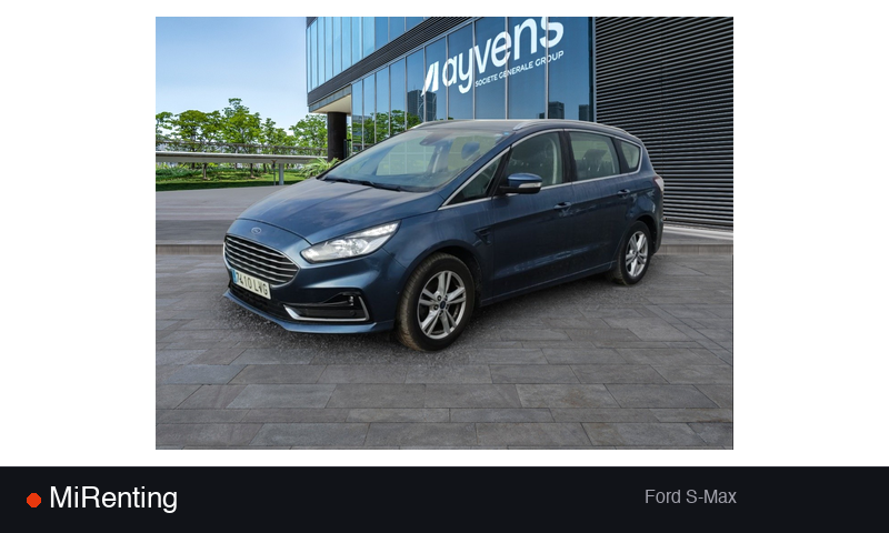 Renting Ford S-Max — precio desde 463.0€/mes
