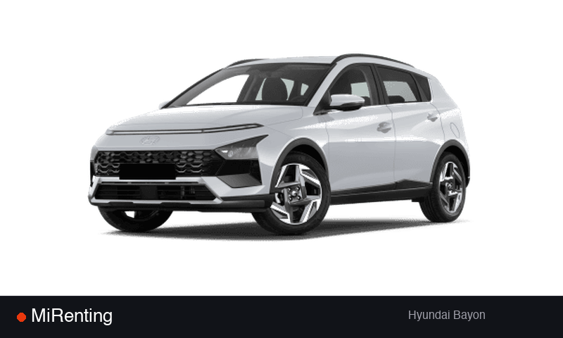 Renting Hyundai Bayon — precio desde 254.0€/mes