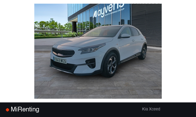 Renting Kia Xceed — precio desde 367.0€/mes