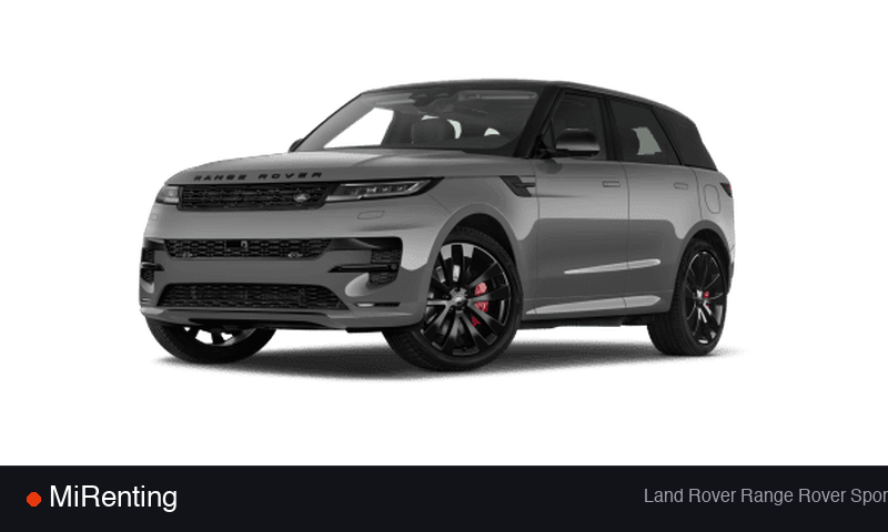 Renting Land Rover Range Rover Sport — precio desde 1404.0€/mes