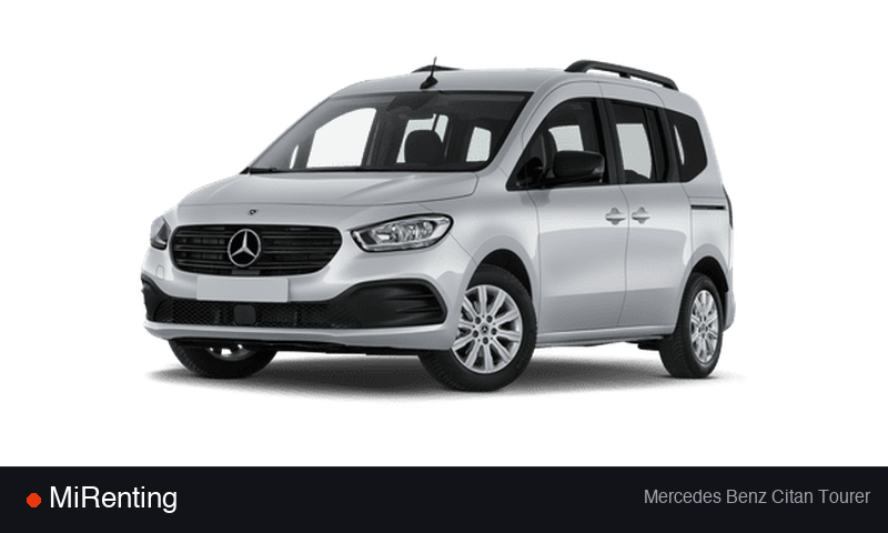 Renting Mercedes Benz Citan Tourer — precio desde 315.0€/mes