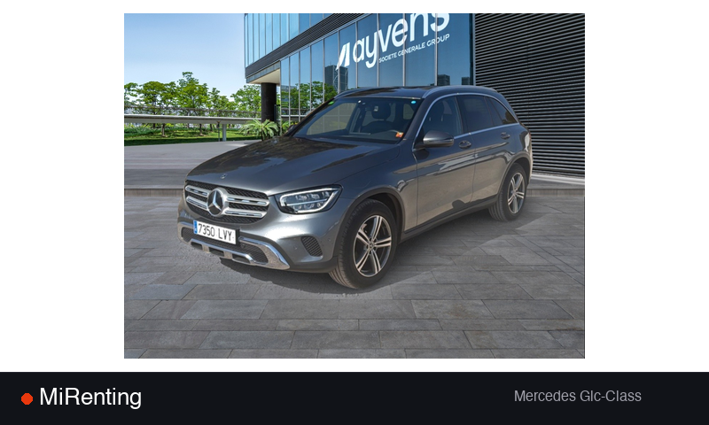 Renting Mercedes Glc-Class — precio desde 564.0€/mes