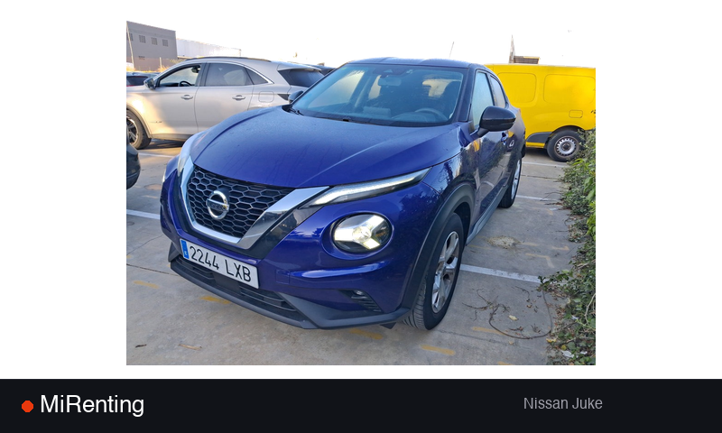 Renting Nissan Juke — precio desde 317.0€/mes