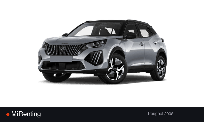 Renting Peugeot 2008 — precio desde 286.0€/mes