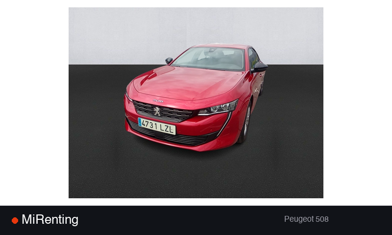 Renting Peugeot 508 — precio desde 353.0€/mes