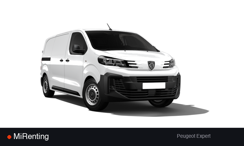 Renting Peugeot Expert — precio desde 445.0€/mes