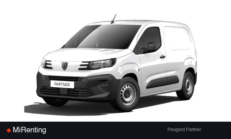 Renting Peugeot Partner — precio desde 333.0€/mes