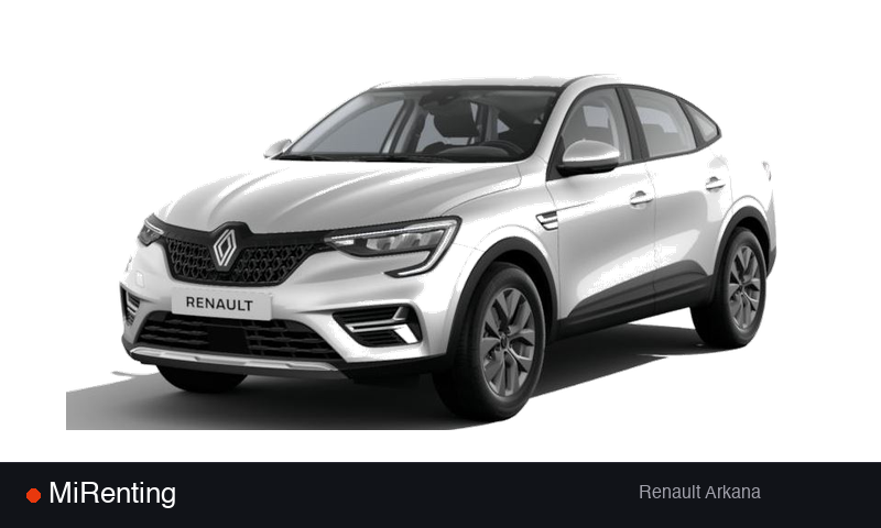Renting Renault Arkana — precio desde 404.0€/mes
