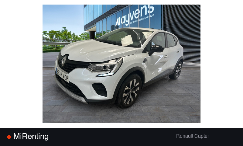 Renting Renault Captur — precio desde 324.0€/mes