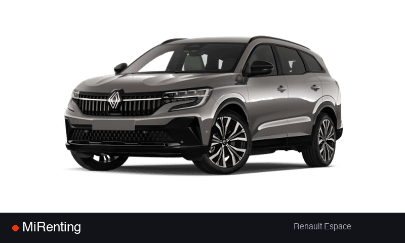 Renting Renault Espace — precio desde 443.0€/mes