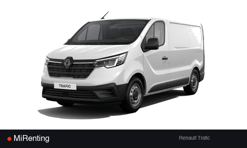 Renting Renault Trafic — precio desde 428.0€/mes