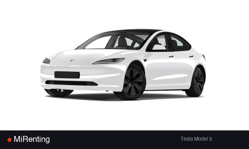 Renting Tesla Model 3 — precio desde 509.0€/mes