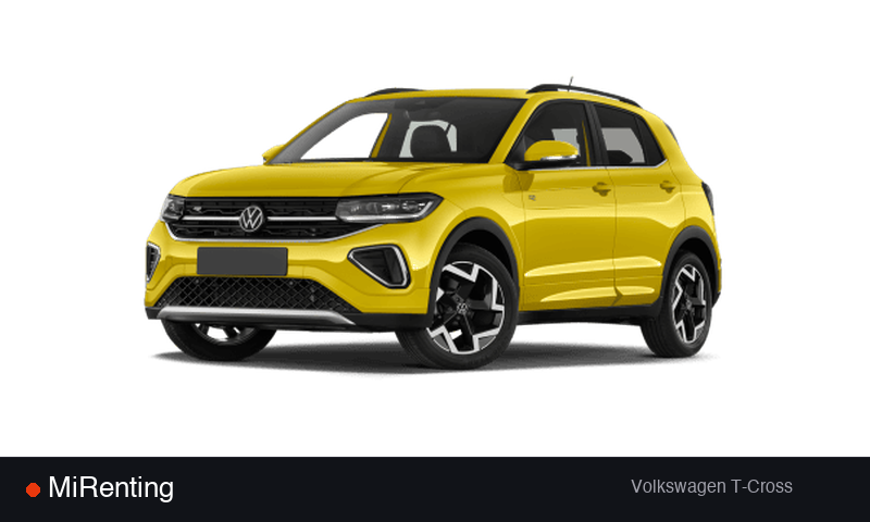 Renting Volkswagen T-Cross — precio desde 304.0€/mes