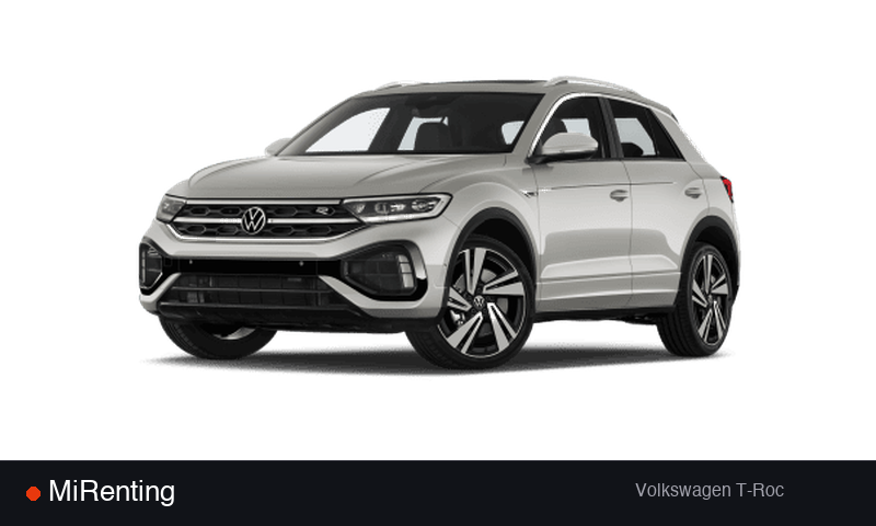 Renting Volkswagen T-Roc — precio desde 343.0€/mes